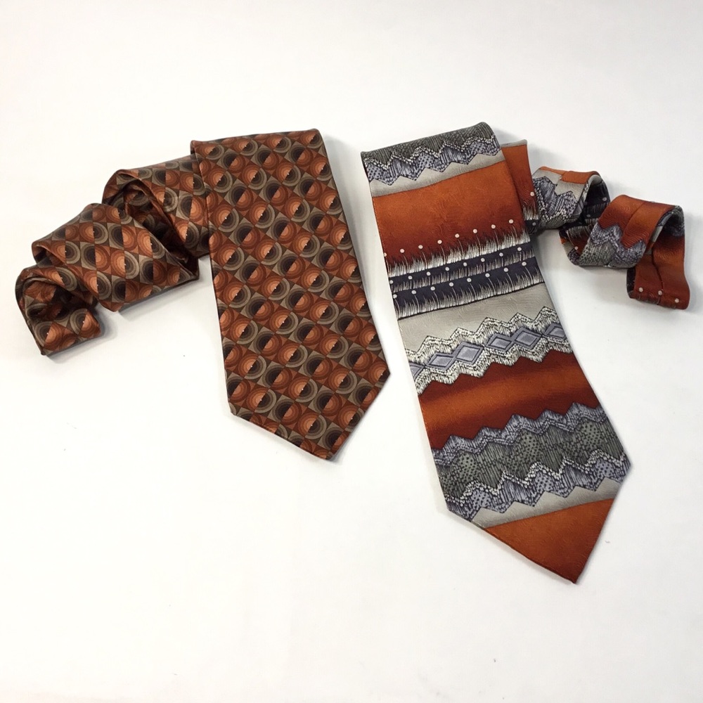 Stafford & Pierre Cardin Silk Neckties